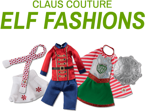 Show Off The Unique Personality Of Your Scout Elf In - Elf Claus Couture - Snowflake Skirt & Scarf (480x480), Png Download