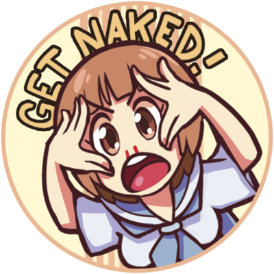 00 Ira Gamagoori Button - Mako Mankanshoku (400x400), Png Download