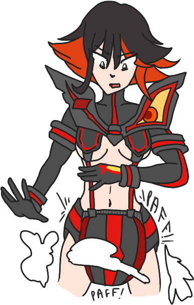 Kill La Kill Diaper (467x647), Png Download