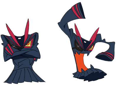A “kamui” That Ryuko Ends Up Wearing - Kill La Kill Fresh Blood (450x300), Png Download