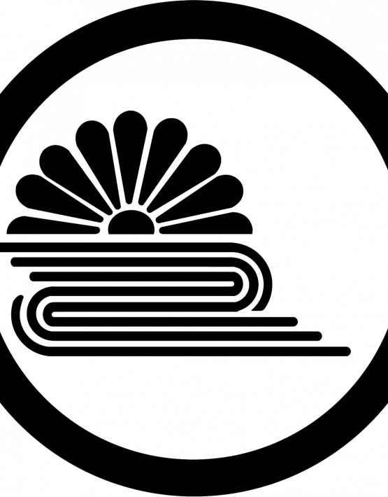 Logo Jin - 菊水 家紋 (555x710), Png Download