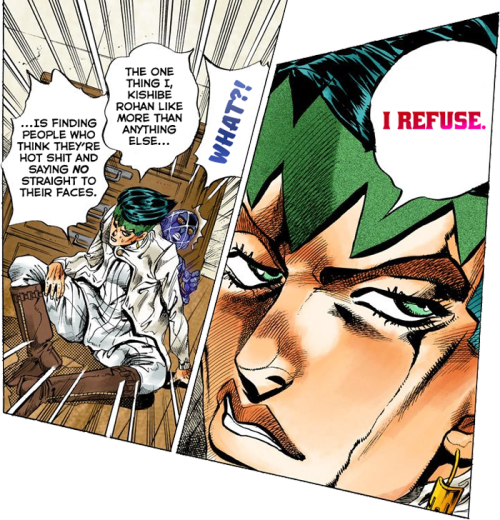 Rohan Kishibe Was Also Killed (500x520), Png Download