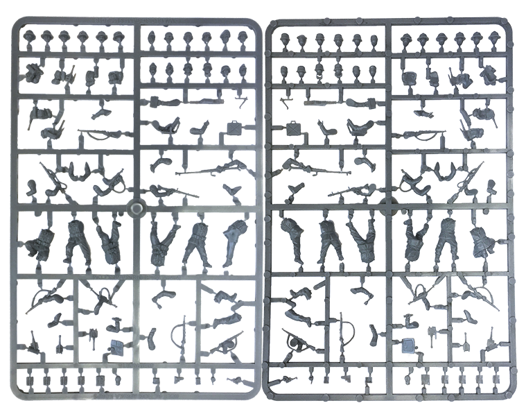 Bolt Action Starter - Starter Army Afrika Korps (772x600), Png Download