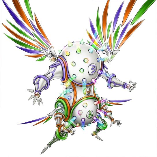 Harvest Angel Of Wisdom And Herald Of Perfection - Yu-gi-oh! (544x544), Png Download