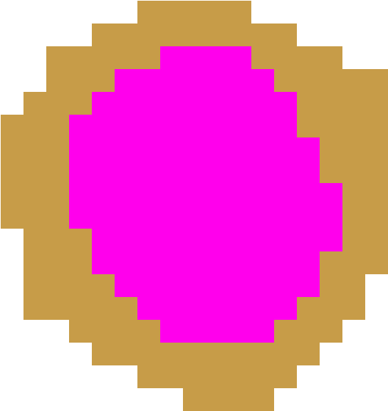 Spongebob Video - Pixel Planet Png (1024x1024), Png Download