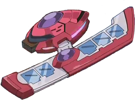 Aki Duel Disk - Yugioh Akiza Duel Disk (456x332), Png Download