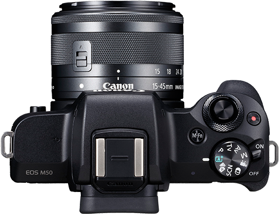 Silent Mode Helps You Make Sure Your Camera Doesn't - Canon Eos M50 M 15 45 (580x580), Png Download