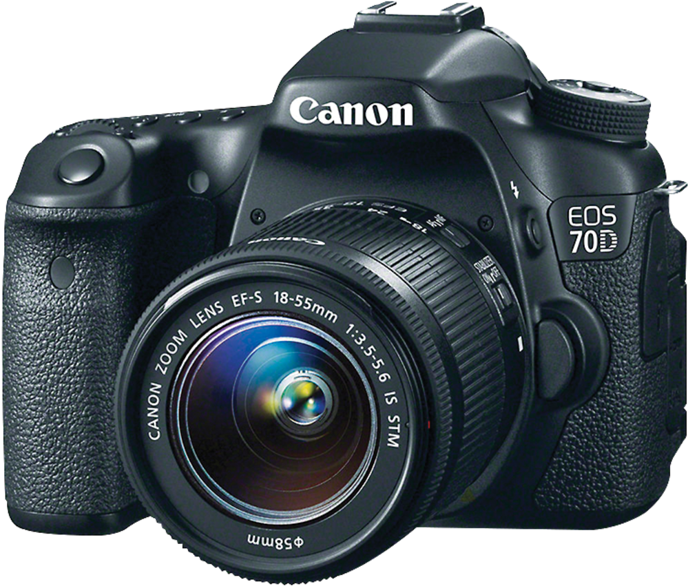 Main Camera Canon 70d $999 - Ef M 32mm 1.4 (1000x893), Png Download