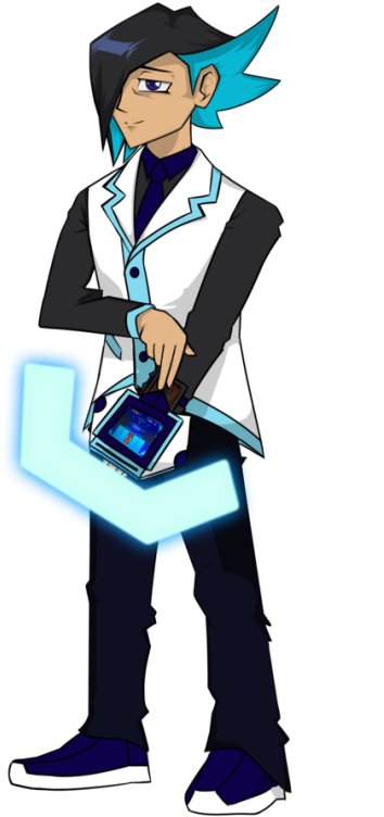 Taiyo's Solid Light Duel Disk Blade Functions On The - Cartoon (420x810), Png Download