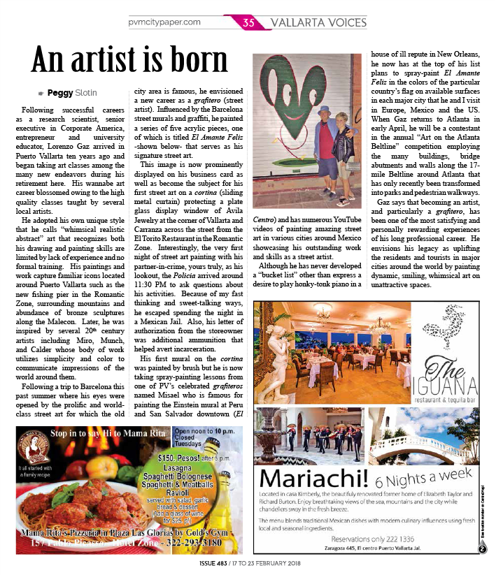 Pv Mirror Article February 17, - Puerto Vallarta (709x823), Png Download