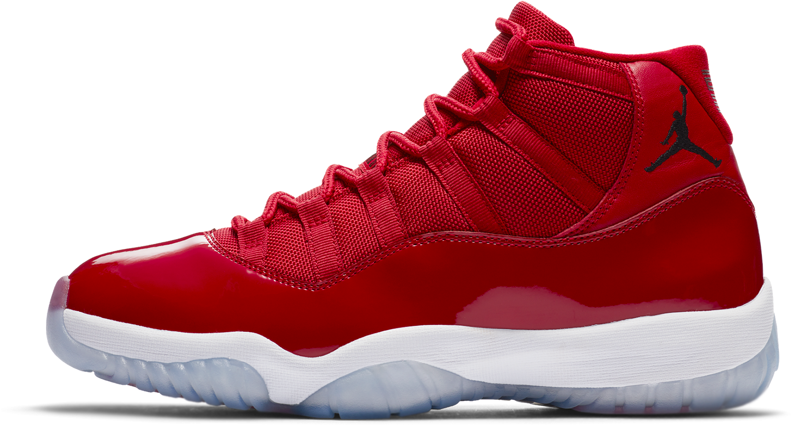 Air Jordan 11 Retro Gym Red/white - Red Jordan 11 Png (2000x2000), Png Download