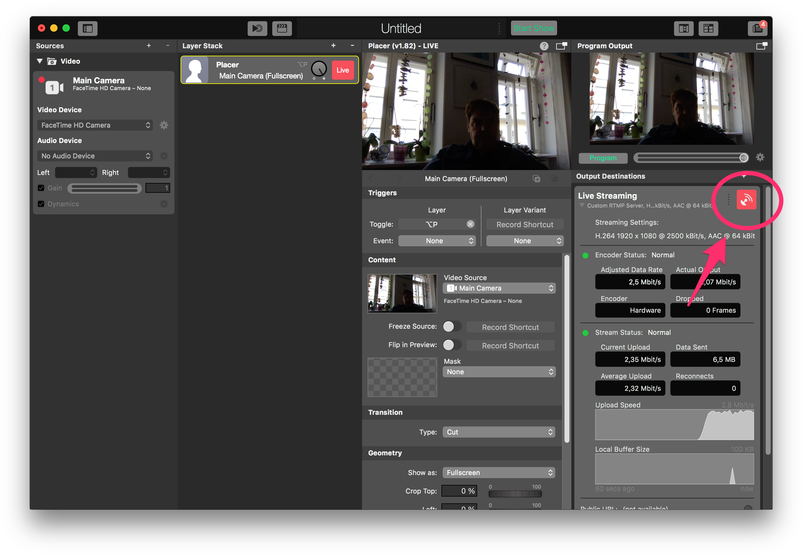 It Will Turn Yellow While It's Opening The Connection - Streaming Media (2638x1828), Png Download