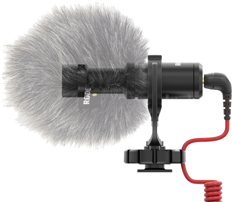 Rode Videomicro - Dji Osmo 360 Mic Mount (800x699), Png Download