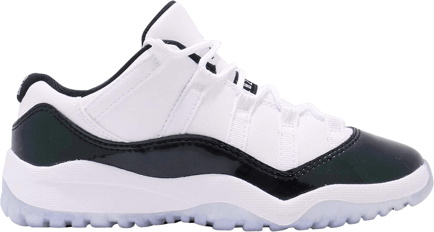 Air Jordan 11 Retro Low Ps 'emerald' - Nike Air Jordan Xi (850x454), Png Download