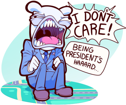 Dingdongvg Gay - Oneyplays President Ding Dong (500x438), Png Download