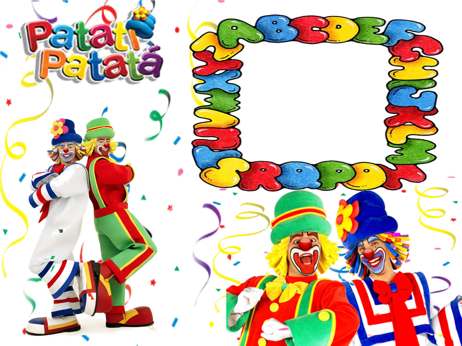 Um Pouco De Tudo Com A Gê - Patati Patata (1500x1161), Png Download