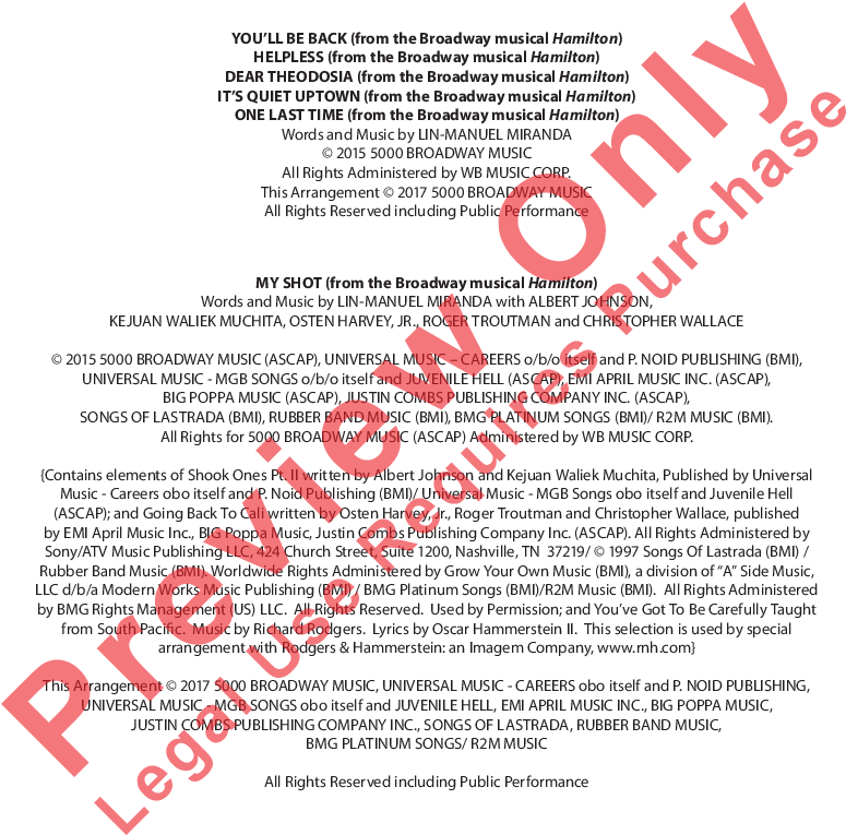 Hamilton Thumbnail Hamilton Thumbnail Hamilton Thumbnail - Igor Stravinskij Firebird Score (864x1152), Png Download