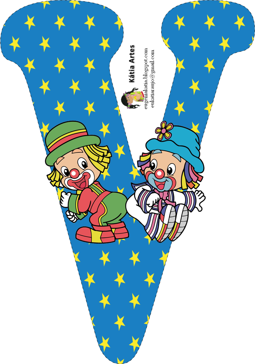 Abeceda Patata Patata Klauni - Alfabeto Do Patati Patata (829x1182), Png Download