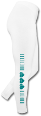 American Apparel X Fp Jordan 11 Leggings-turbo Green - Tape Measure (400x400), Png Download