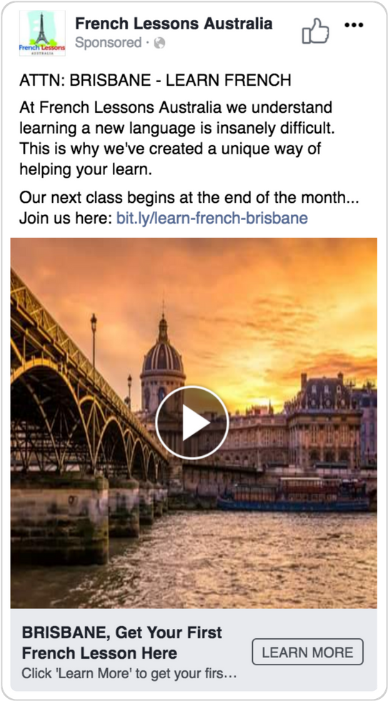 Facebook Ads Go In For The Ask - Poster (1000x1000), Png Download