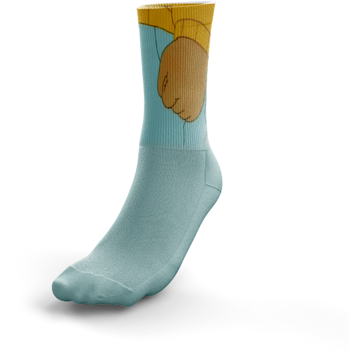 Image Of Fist - Sock (800x800), Png Download
