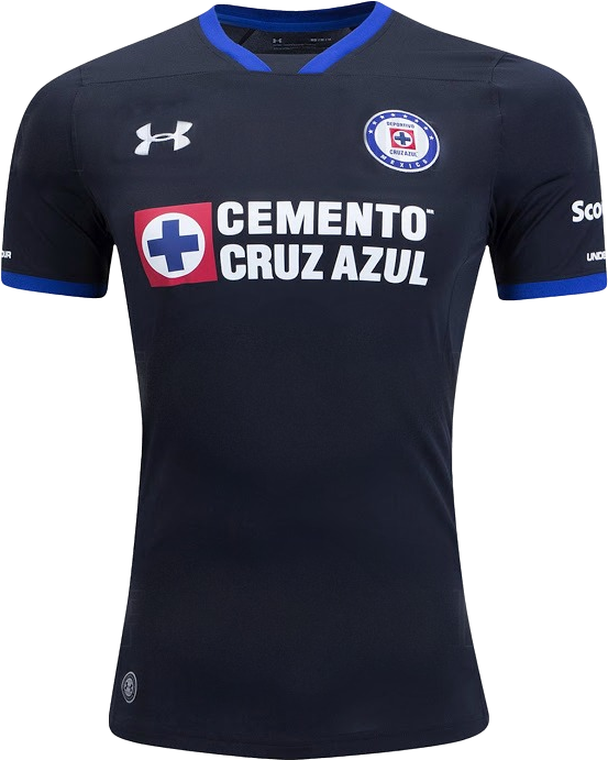 Cruz Azul 17/18 Third Jersey - Cruz Azul Jersey 17 18 (738x738), Png Download