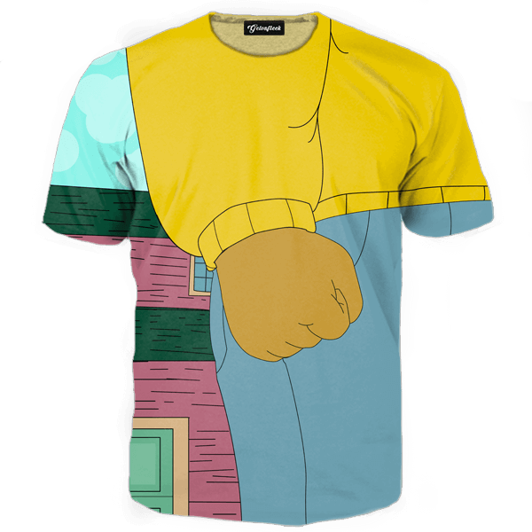 Arthur's Fist Tee - T-shirt (600x600), Png Download