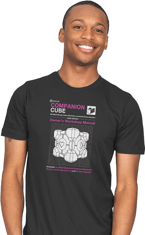 Companion Cube Manual - Tobias Morgan (800x800), Png Download