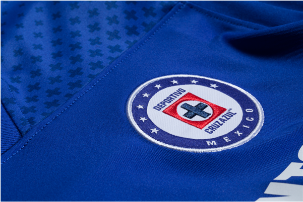 Cruz Azul Women Soccer Jersey Cruz Azul Women Soccer - Women Cruz Azul Home 2017/2018 Jersey 17/18 (600x600), Png Download