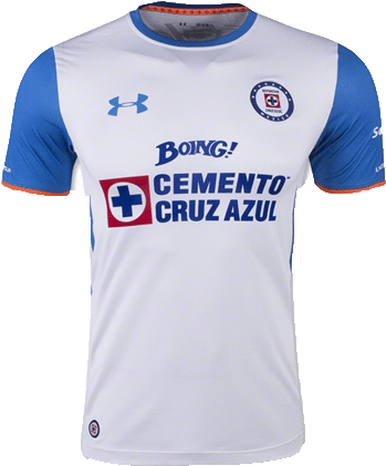 Cruz Azul 15/16 Away Soccer Jersey - Cruz Azul 16 17 Jersey (450x450), Png Download