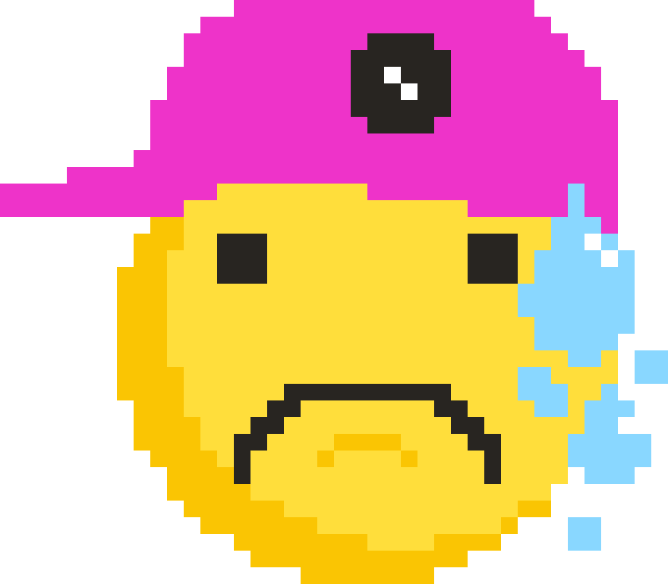Boy Had Emoji Sad Sadboy Pixel Pixels - Emoji (960x840), Png Download