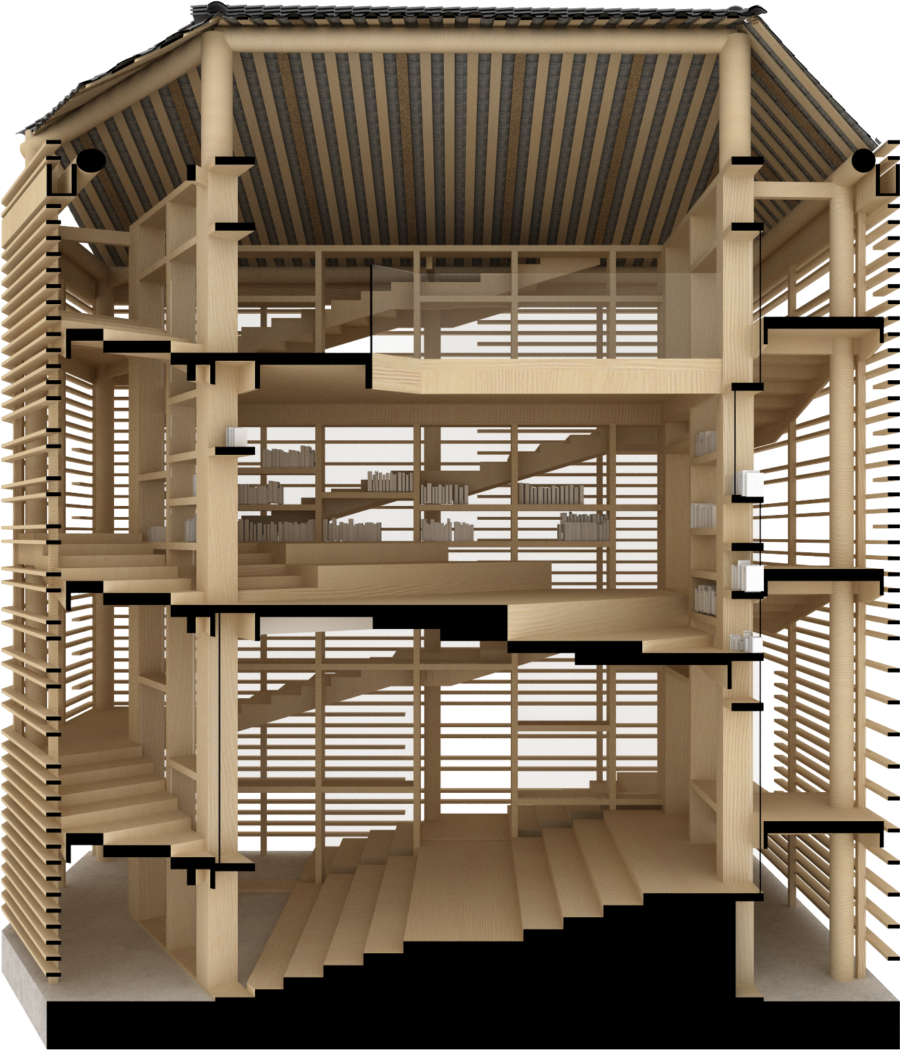 046 Dong Village - Shelf (2048x1701), Png Download