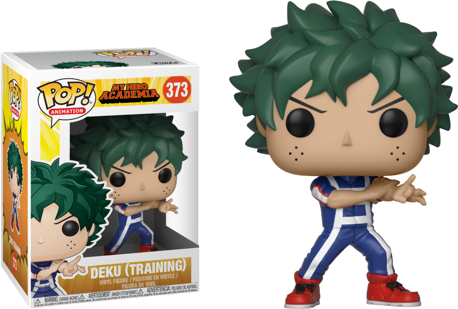 Pop Figure My Hero Academia Deku Training - Deku Training Funko Pop (913x616), Png Download