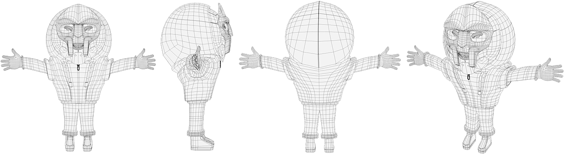 Character Design In 3d - Illustration (1200x324), Png Download