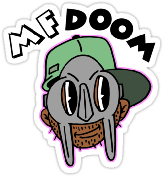 I Have This One On My Laptop & The Lord Quas One With - Mf Doom (375x360), Png Download