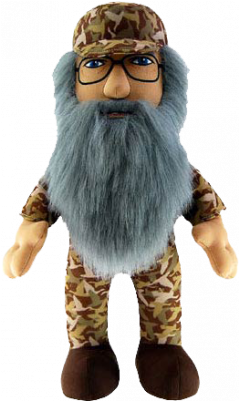 Product Types Duck Dynasty - Duck Dynasty - 24 Inch Plush Uncle Si (300x400), Png Download