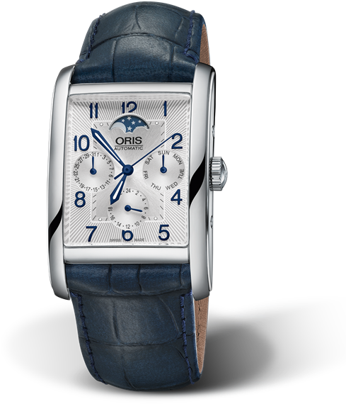 Oris Rectangular Complication - Oris Rectangular Complication 58276944031ls (488x600), Png Download