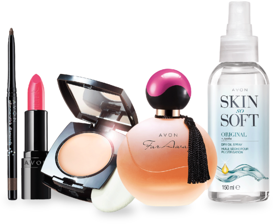 Avon True Colour Cream-to-powder Foundation Compact (567x495), Png Download