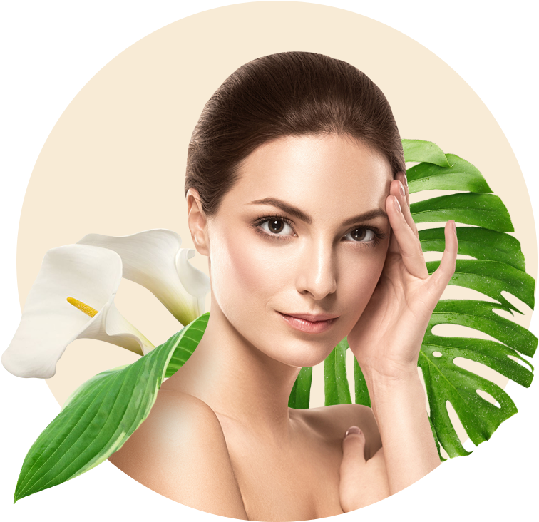 Botox - Poster Emoldurado A3 Branco - Split Leaf (800x800), Png Download