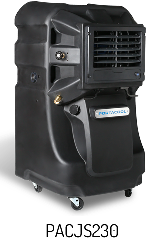 Portacool Jetstream Portable Evaporative Cooler Pac (327x511), Png Download