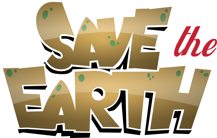 Save Earth Png Download Image - Save The Earth Logo (702x447), Png Download