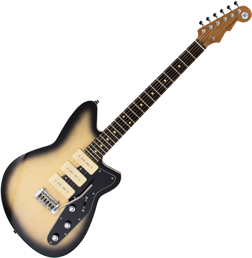 Reverend Jetstream 390 With Roasted Maple Neck - Reverend Guitars Jetstream 390 Electric Guitar (1000x1000), Png Download