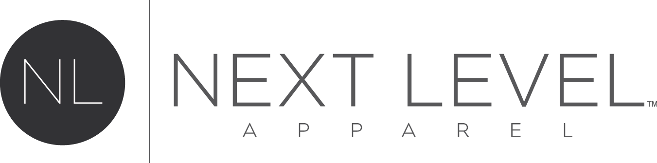 Logo For Next Level Apparel - Next Level Shirt Logo (1351x335), Png Download