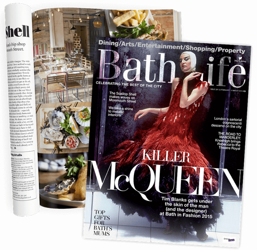 Stunning, Stylish And Influential - Bath Life (524x510), Png Download