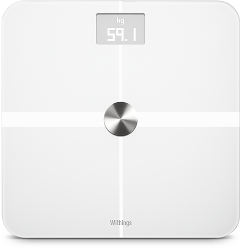 Withings Weighing Scale - Circle (590x600), Png Download