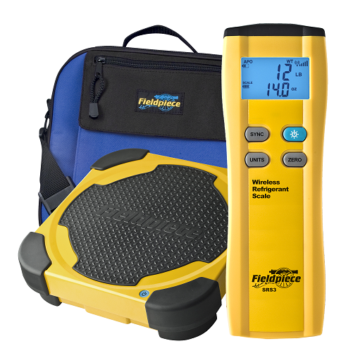 115kg Refrigerant Weighing Scales - Fieldpiece Anc9 Wireless Refrigerant Scale Case (900x900), Png Download