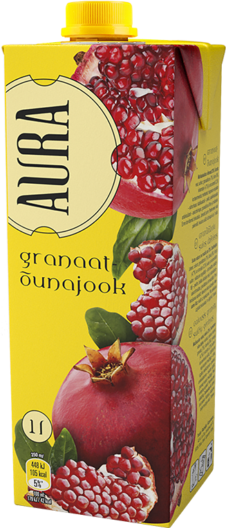 Aura Pomegranate Juice Drink - Z Natural Foods Pomegranate Juice Powder - Organic (400x780), Png Download