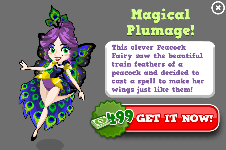 Peacock Fairy Modal - Beautiful Blooms (960x640), Png Download