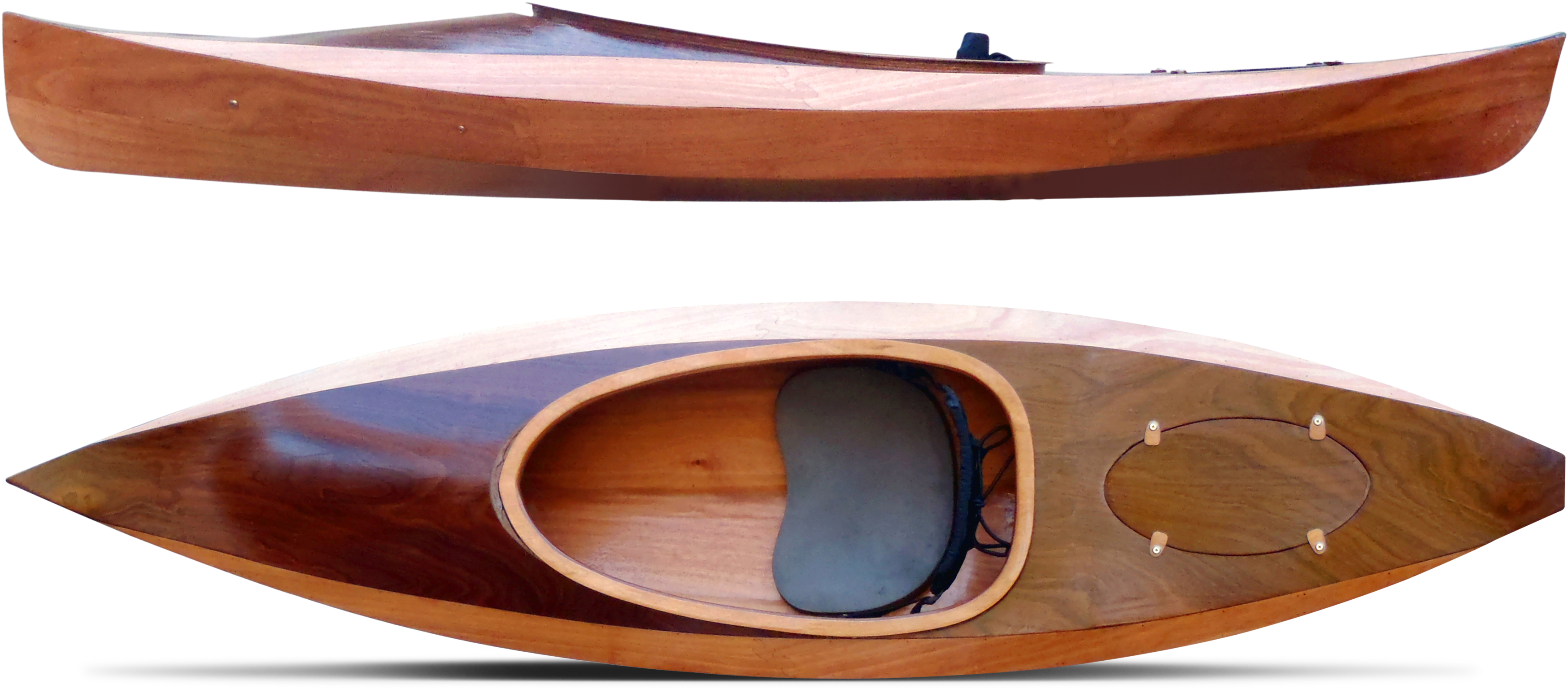 8' - Wood Duck Kayak (3640x2050), Png Download