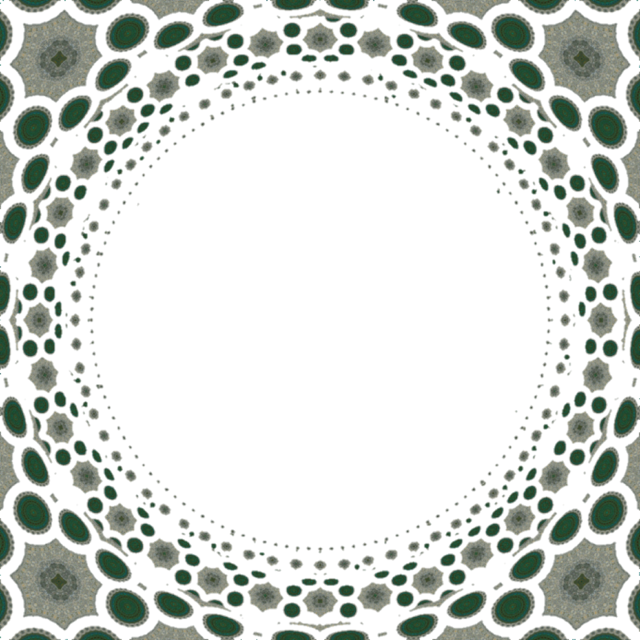 Kaleidoscope Design - Circle (640x640), Png Download